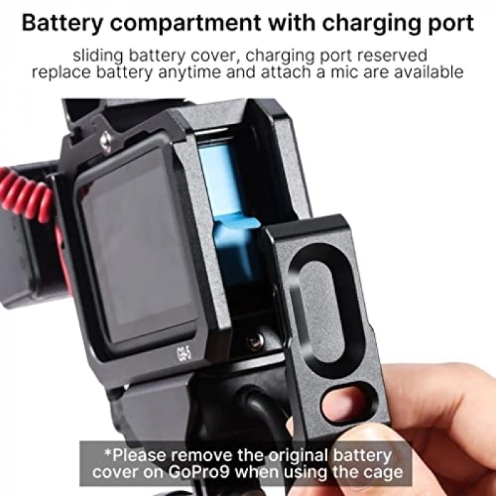 Ulanzi G9-4 Go Hero 9 Vlog Case Plastik Çerçeve