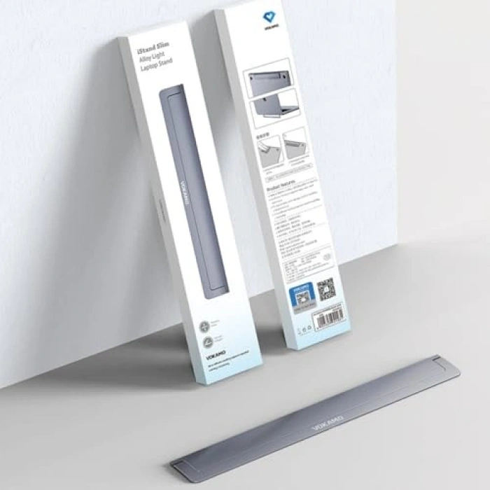 Ultra İnce Katlanabilir Laptop Standı - Ergonomik ve Hafif