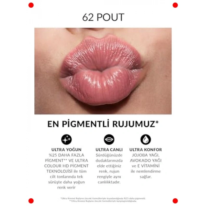 Ultra Kremsi Ruj - Pout Rengi