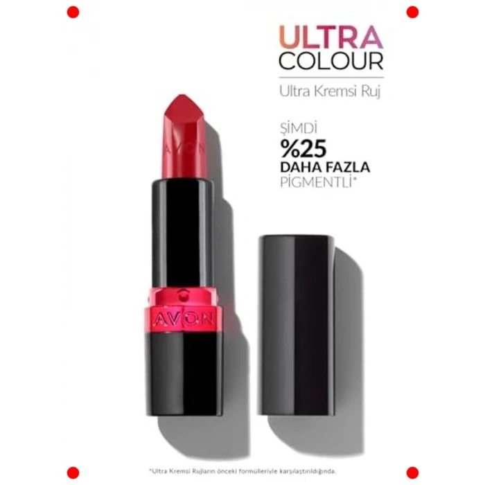 Ultra Kremsi Yoğun Kırmızı Ruj