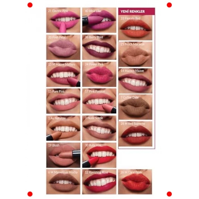 Ultra Mat Ruj - Kahve Tonu