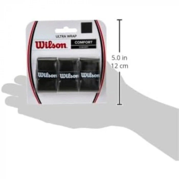 Ultra Wrap Siyah Sap Bandı, 3 Adet Set