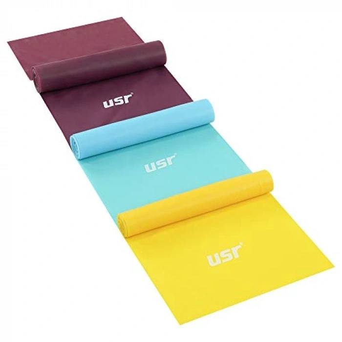 Unisex 3lü Pilates Bant Seti, Çok Amaçlı Kullanım