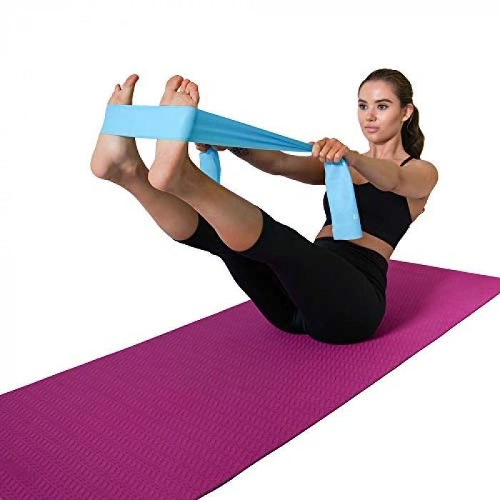 Unisex 3lü Pilates Bant Seti, Çok Amaçlı Kullanım