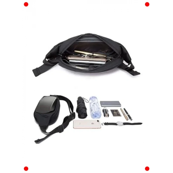 Unisex Suya Dayanıklı Bel ve Göğüs Çantası