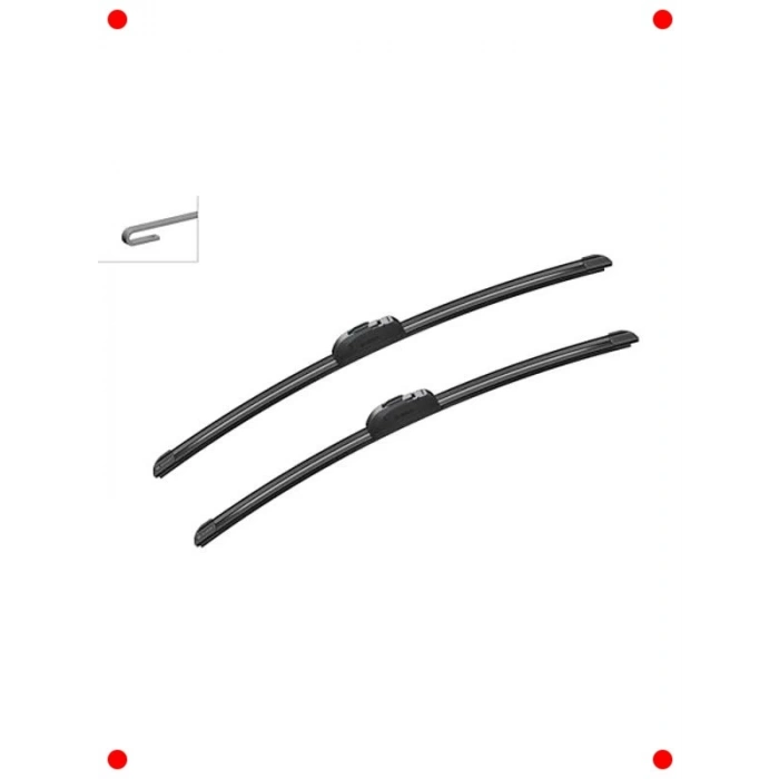 Üniversal Araç Silecek Seti 550/530 mm