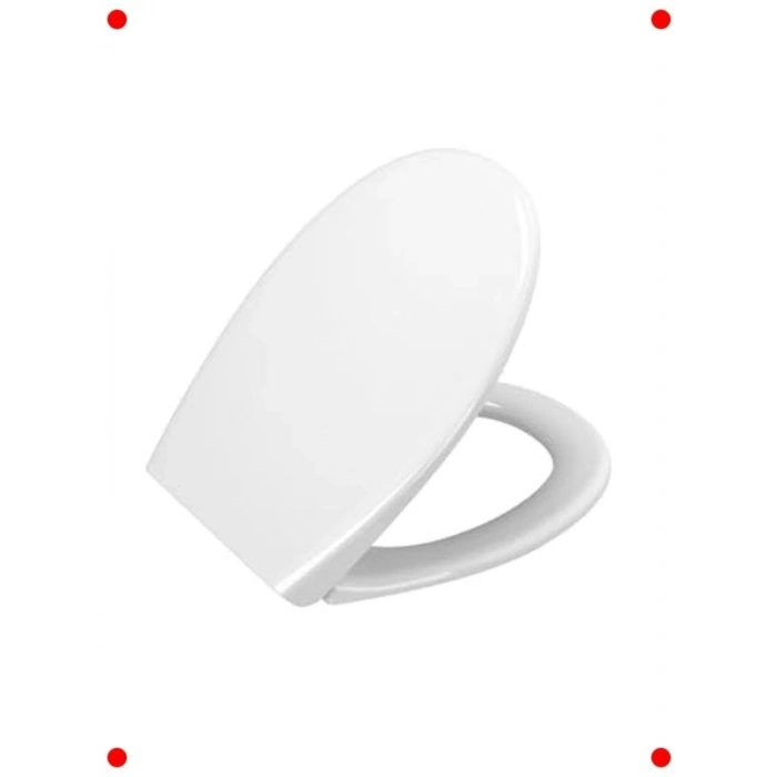 Universal Yaş Kapanır Kolay Tak-Çıkar Klozet Kapağı