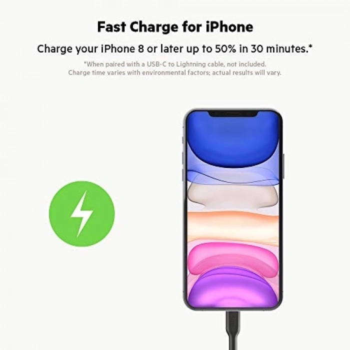 USB-C Hızlı Araç Şarj Cihazı, 20W Gücünde