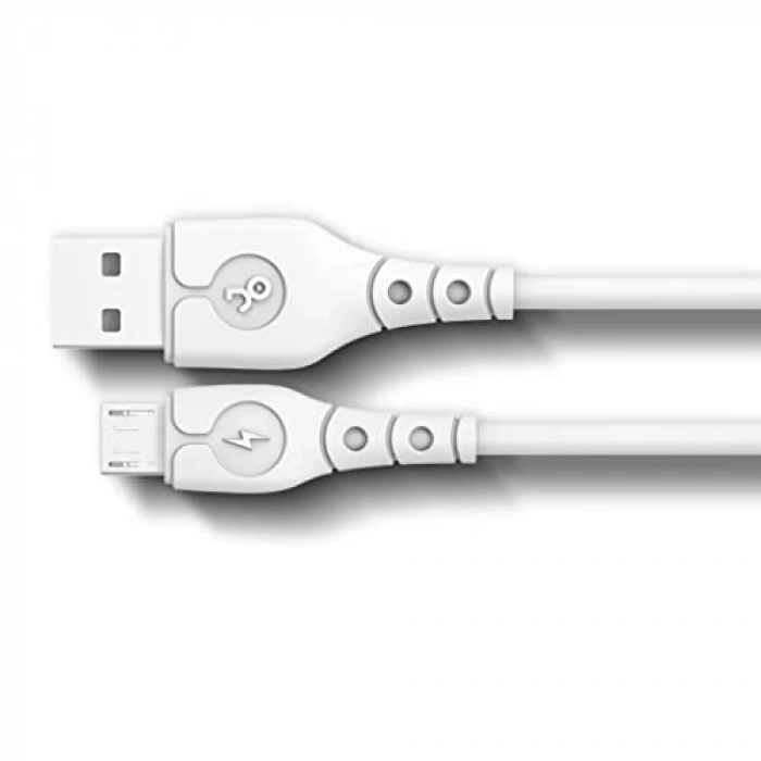 USB Data Kablosu, Beyaz Renk, 1 m Uzunluk