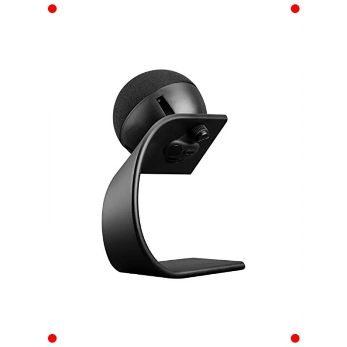 USB HD Kayıt Metal Stand Mikrofonu