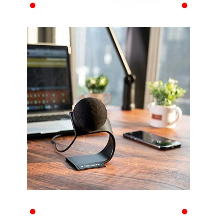 USB HD Kayıt Metal Stand Mikrofonu