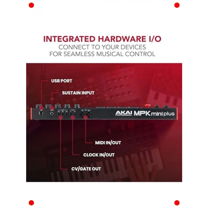 USB MIDI Kontrol Klavyesi (37 Tuş)