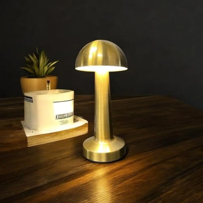 USB Şarjlı 3 Renk Seçeneğine Sahip Dokunmatik Masa Lambası