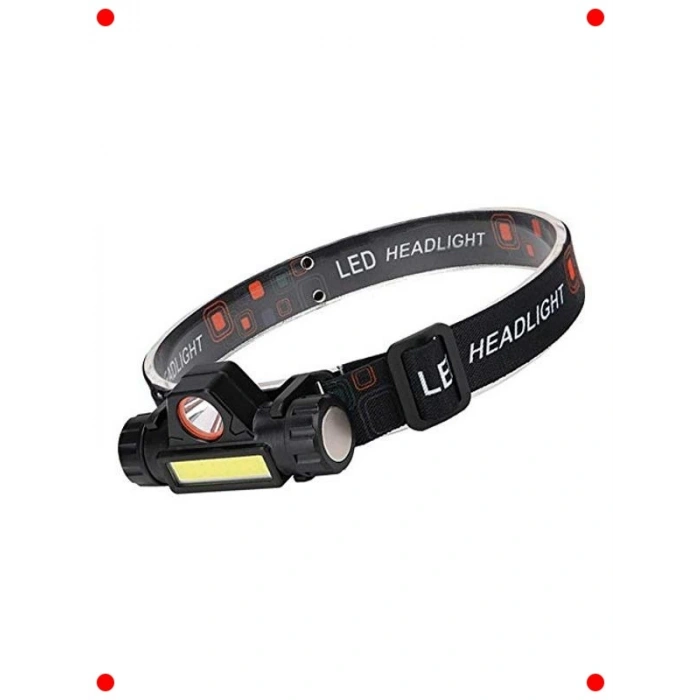 USB Şarjlı LED Kafa Lambası, 300 Lümen