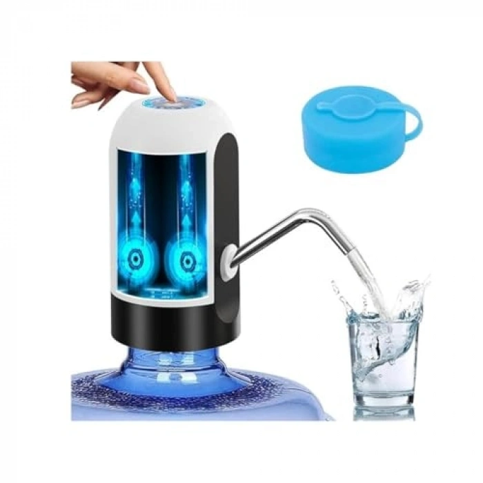 USB Şarjlı Su Pompası, Paslanmaz Çelik Musluklu