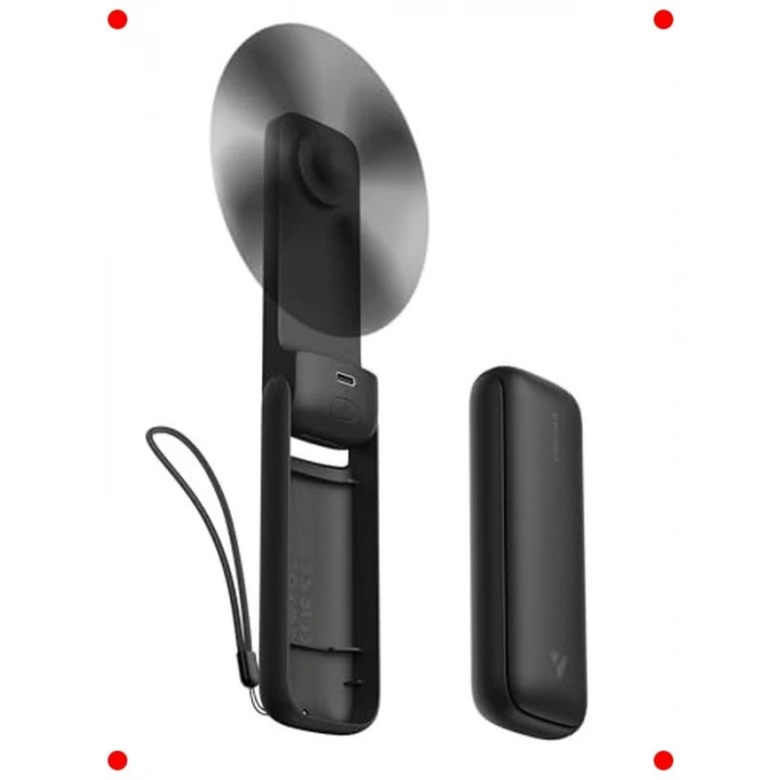 USB Şarjlı Taşınabilir ni Fan (Katlanabilir)