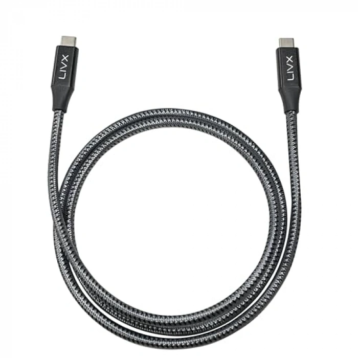 USB Type C Kablo, 100 W PD Şarj ve 40 Gbps Veri Aktarımı