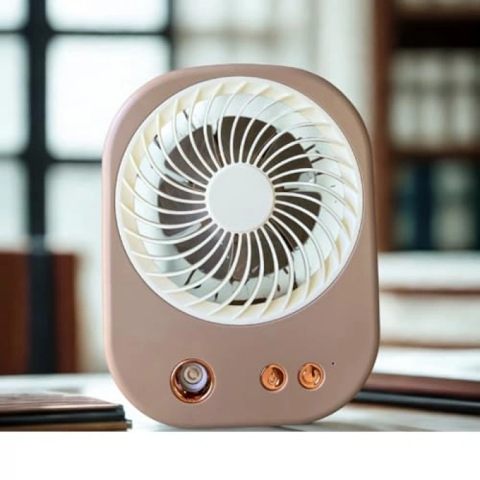 USB Vantilatör, Buharlı ve RGB Işıklı, Masaüstü Tasarım