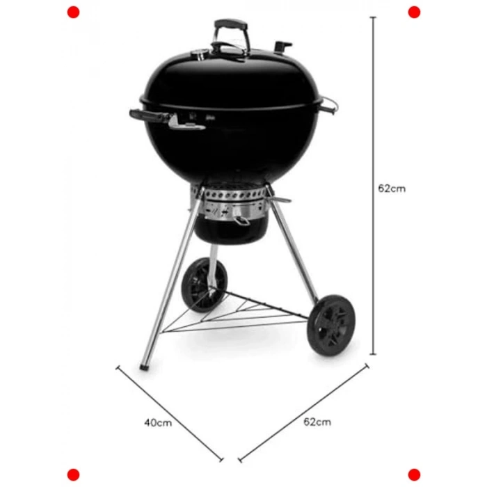 Usta Dokunuş Kömürlü Barbekü Izgara - 57 cm