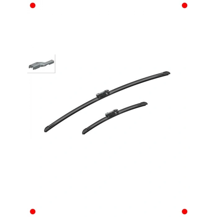 Üstün Performans Silecek Seti (650/340mm) - Çoklu Araç Uyumlu