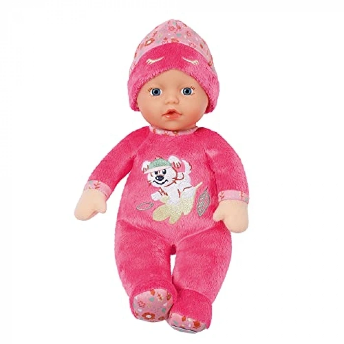 Uykucu Oyuncak Bebek - Pembe, 30 cm Eğlenceli Oyun