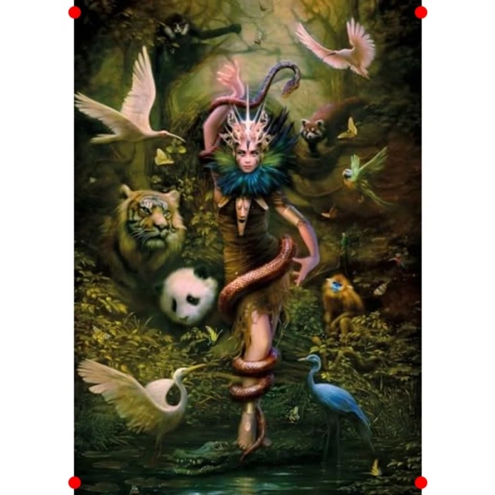 Uyum Temalı 1000 Parça Yetişkin Yapbozu