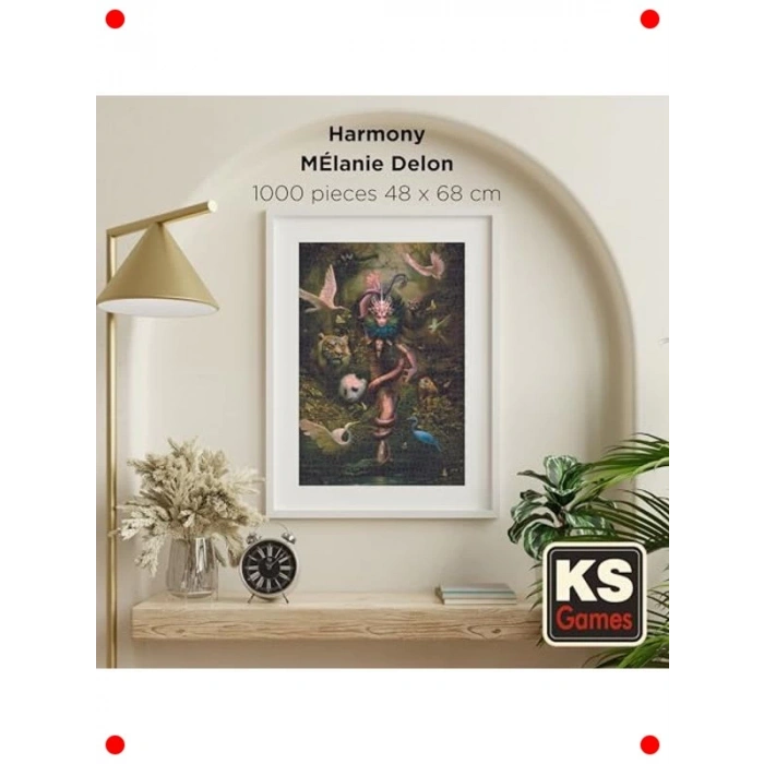 Uyum Temalı 1000 Parça Yetişkin Yapbozu