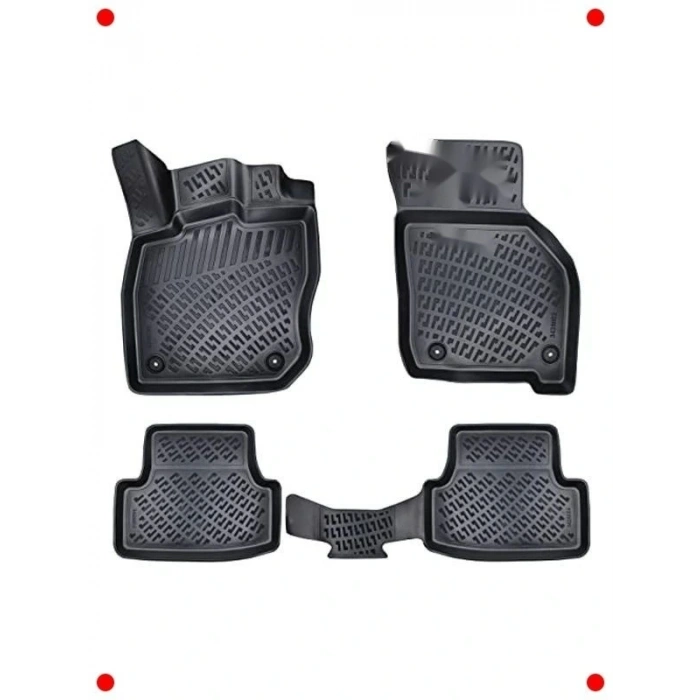 Uyumlu 3D Havuzlu Paspas Seti