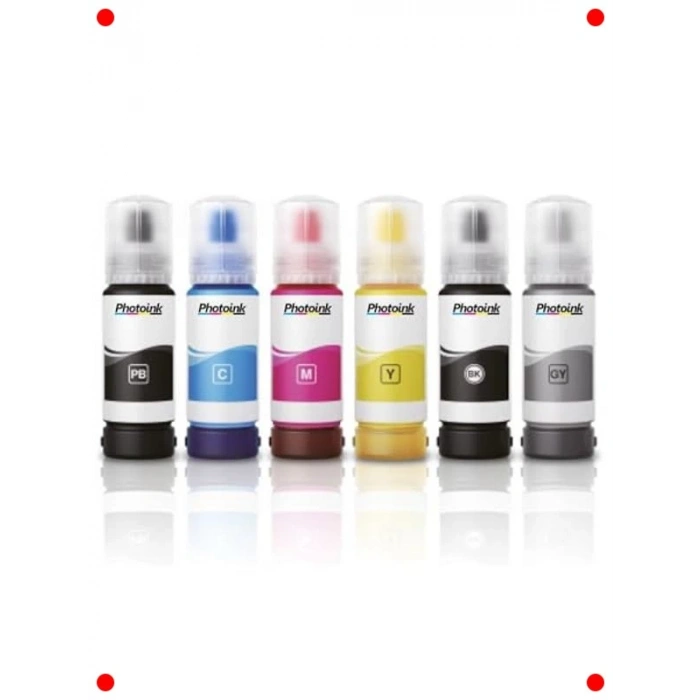 Uyumlu 4 Renk Mürekkep Seti - Yüksek Kaliteli Yazıcı Mürekkebi