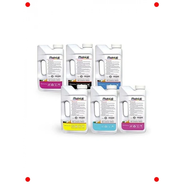Uyumlu 6x1000ml Yazıcı Mürekkep Seti