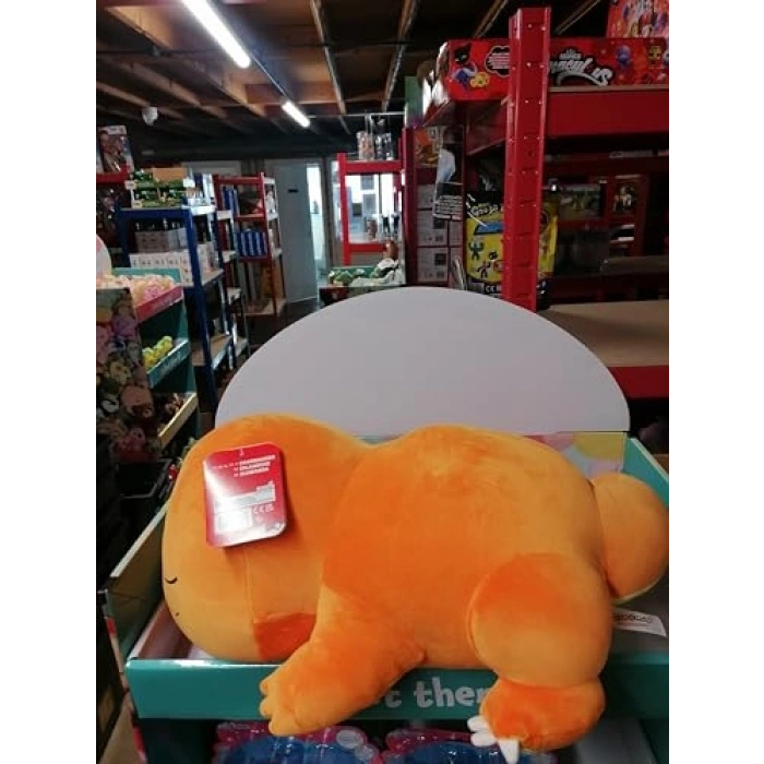 Uyuyan Charmander Peluş Figür, 46 cm Boyutunda