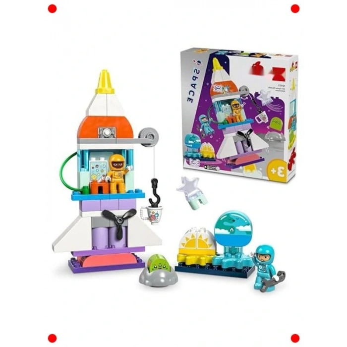 Uz Mekiği Macera Seti 3ü 1 Arada (58 Parça)