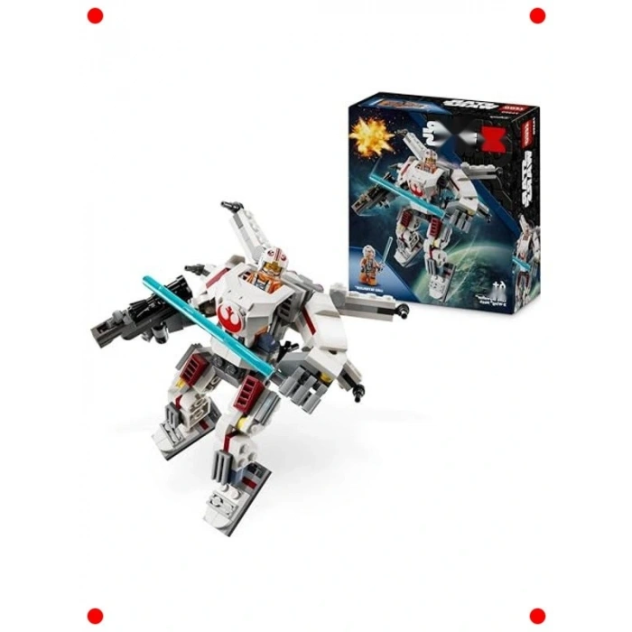 Uz Savaşçısı Robot Yapım Seti (195 Parça)