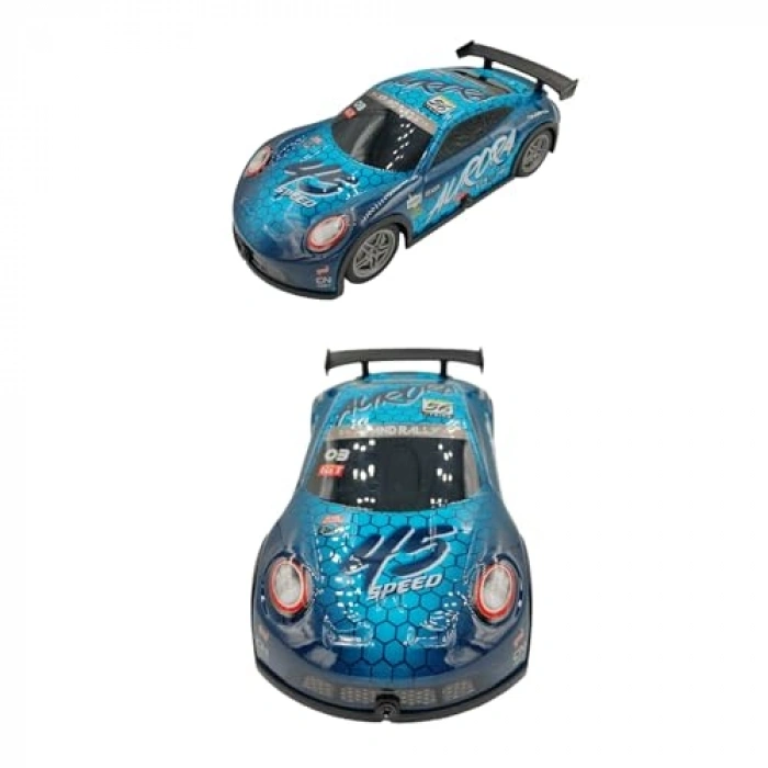 Uzaktan Kumandalı Drift Arabası, 1:22 ölçek, LED ışıklı mavi model