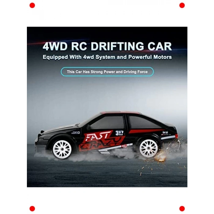 Uzaktan Kumandalı Drift Yarış Arabası (4WD)