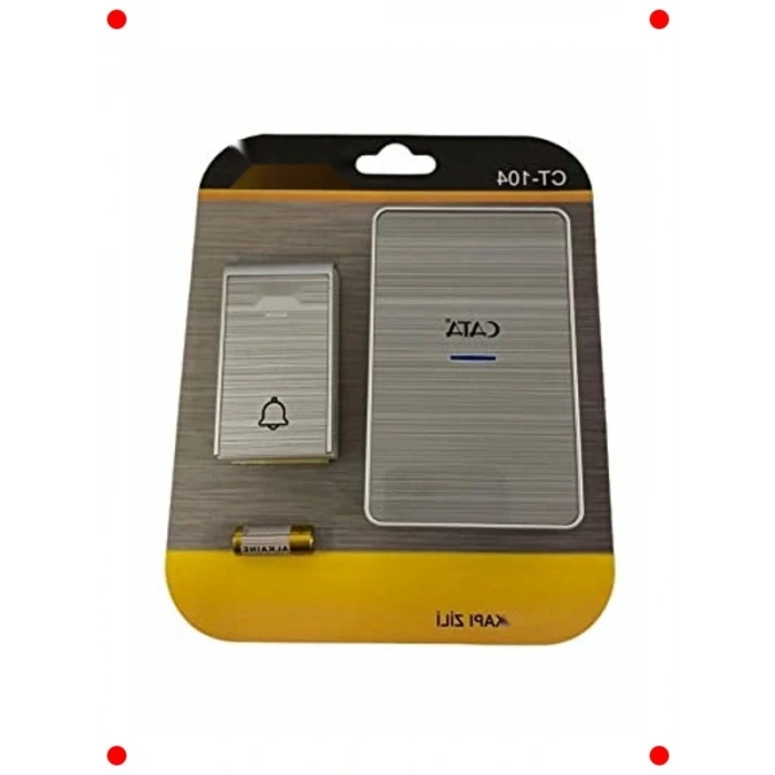 Uzaktan Kumandalı Kapı Zili (LED Işıklı)