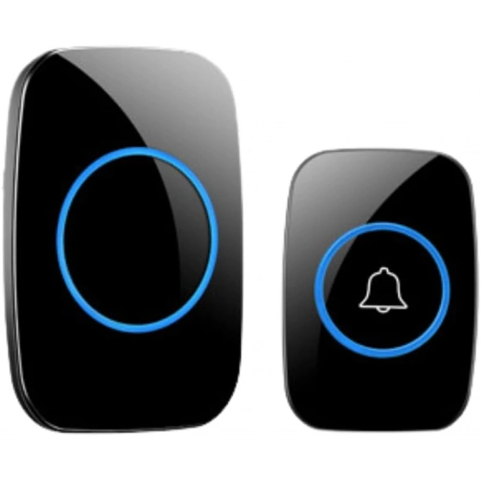 Uzaktan kumandalı LED kapı zili, 300 metre mesafe