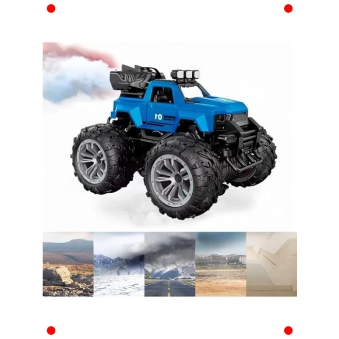 Uzaktan Kumandalı Off-Road Araç – Duman Atan