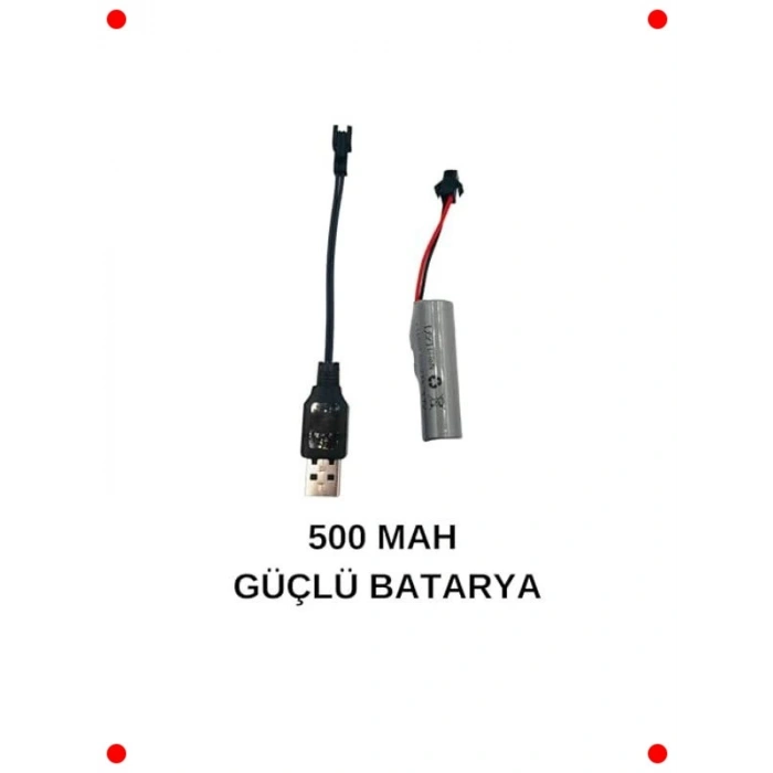 Uzaktan Kumandalı Vinç Oyuncağı, Işıklı