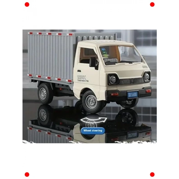 Uzaktan Kumandalı Yeşil Kargo Kamyonu