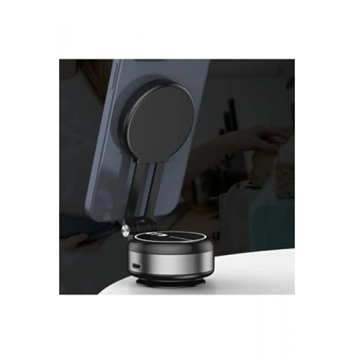 Uzayabilir Vakumlu Çift Taraflı Manyetik Telefon Tutucu