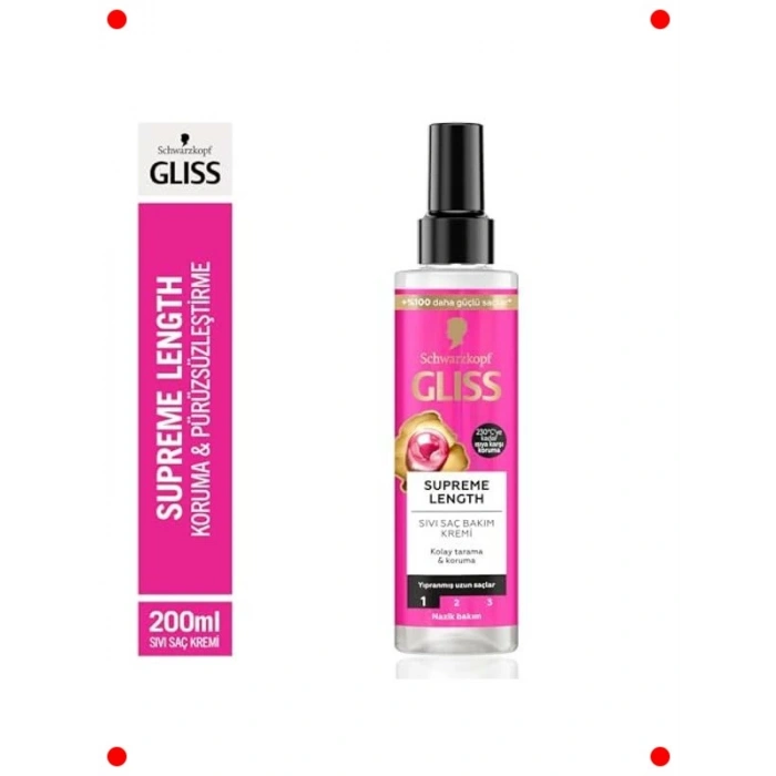 Uzun Saçlar İçin Koruyucu Sıvı Saç Kremi 200 ml