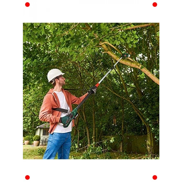 Uzun Saplı Akülü Budama Makinesi 18V