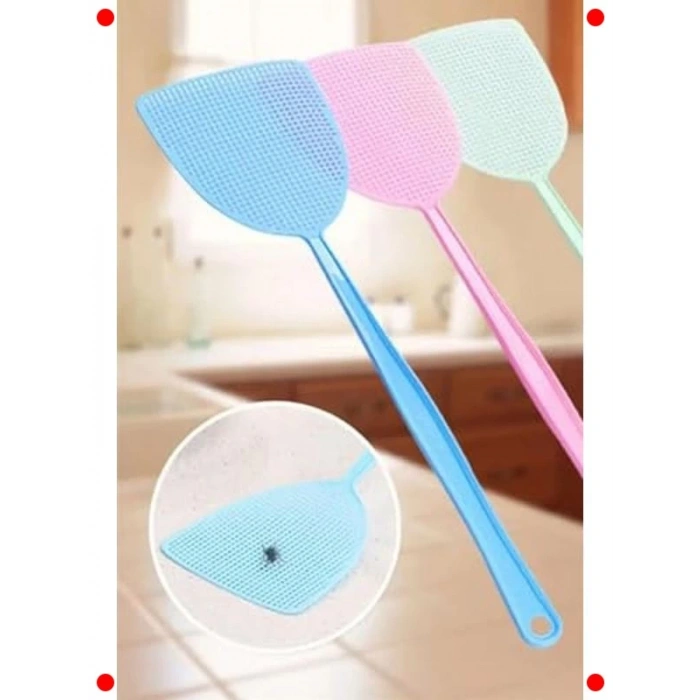 Uzun Saplı Plastik Sinek Kovucu (2 Adet)