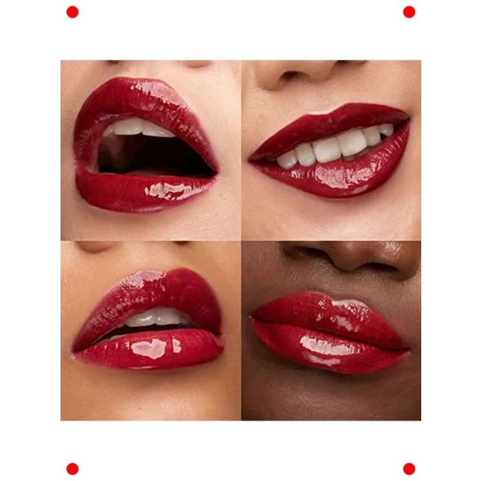 Uzun Süre Kalıcı Çift Etkili Likit Ruj Satin Ruby