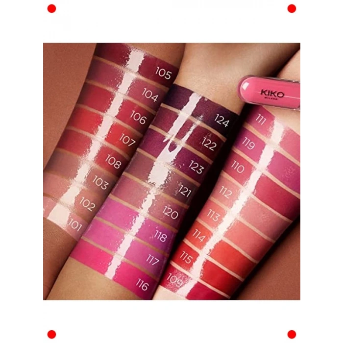 Uzun Süre Kalıcı Çift Etkili Likit Ruj Satin Ruby