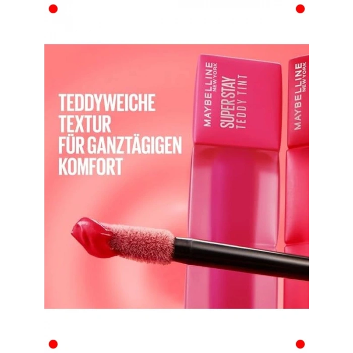 Uzun Süre Kalıcı Likit Mat Ruj - Teddy Kahve Tonu