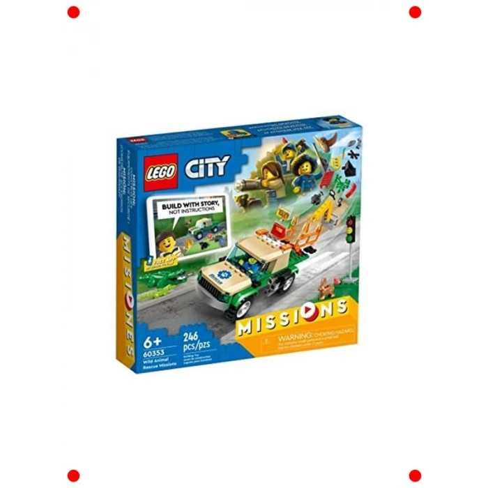 Vahşi Hayvan Kurtarma Görevleri Dijital Yapım Seti (246 Parça)