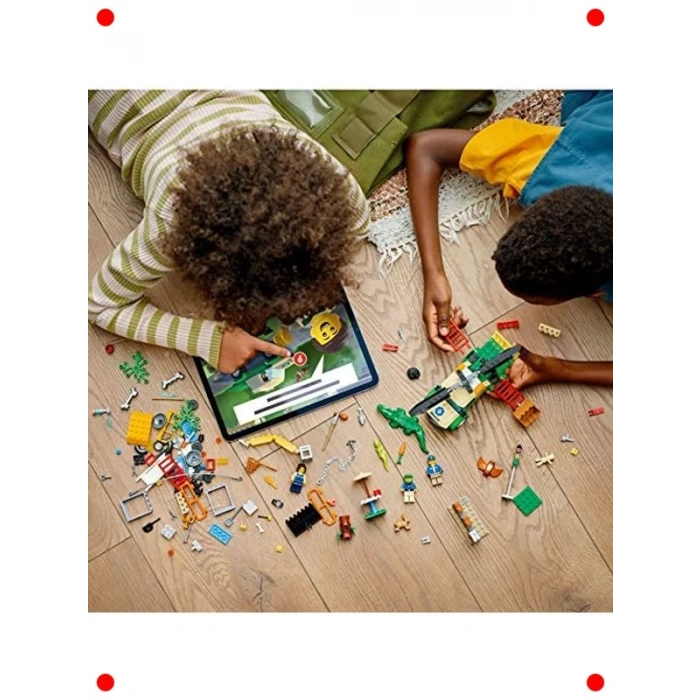 Vahşi Hayvan Kurtarma Görevleri Dijital Yapım Seti (246 Parça)