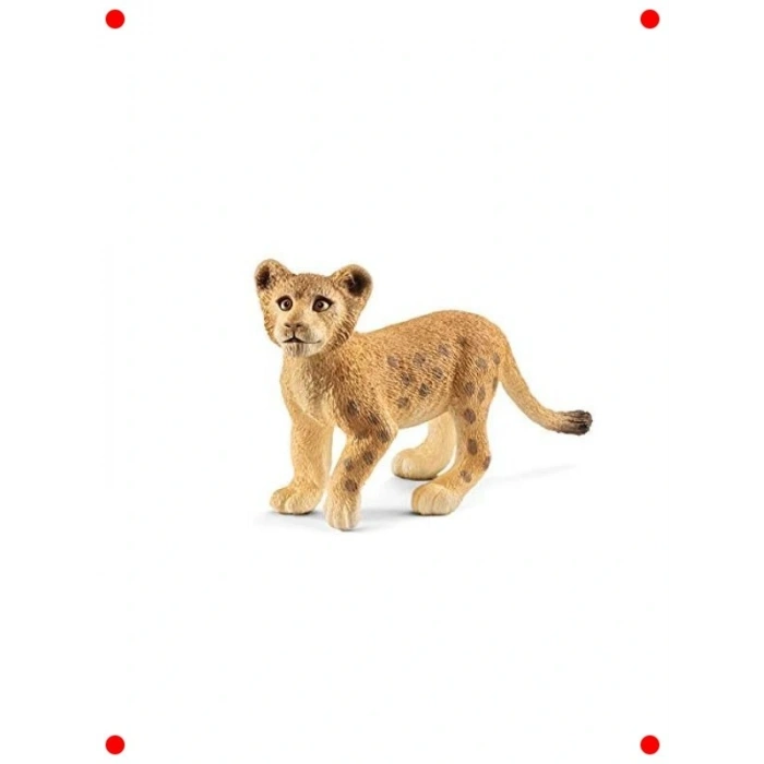 Vahşi Yaşam Figürü - Sevimli Yavru Aslan